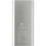 Juice 8000 mAh Typ-C kabellose Powerbank aus recyceltem Aluminium Silber