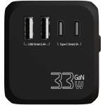 SCX.design T16 universal travel adapter Black