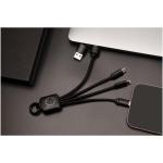 SCX.design C13 15W 5-in-1 Ladekabel Schwarz