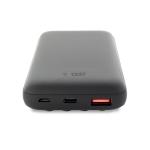 Powerbank Octo Wireless QI Charge EXPRESS 10.000 mAh | Schwarz