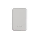 XD Collection Stellar 5.000mAh 5W magnetische Powerbank aus RCS rec. ABS Weiß