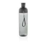 XD Collection Impact RCS recycled PET leakproof water bottle 600ml Black