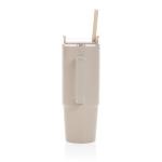 XD Collection Tana Becher aus RCS recyceltem Kunststoff mit Griff 900ml Beige