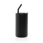 XD Collection Cube Becher aus RCS recyceltem Stahl 800ml Schwarz