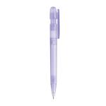 XD Collection Devin transparenter Stift aus GRS zertifiziertem rABS Lila