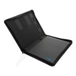 XD Collection Impact Aware™ deluxe 300D tech portfolio with zipper Black