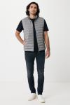 Iqoniq Meru men recycled polyester bodywarmer, silver grey Silver grey | XL