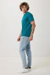 Iqoniq Brett recycled cotton t-shirt, Verdigris  | XS