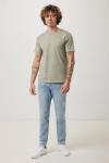 Iqoniq Brett recycled cotton t-shirt, Undyed light green Undyed light green | XS