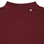 Iqoniq Yosemite recycled cotton pique polo, Burgundy red Burgundy red | XS