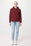 Iqoniq Jasper recycled cotton hoodie, Burgundy red Burgundy red | 3XL