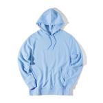 Iqoniq Rila lightweight recycled cotton hoodie, skyblue Skyblue | XXS