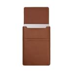 VINGA Timo PU RCS RPET 16" laptop sleeve Brown