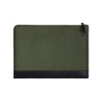 VINGA Marlow 16" Laptop Sleeve aus RCS recyceltem Polyester, grün Grün, schwarz