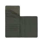 VINGA Baltimore RCS recycled polyester RFID passport cover Green