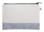 CreaFelt Beauty L custom cosmetic bag White/grey