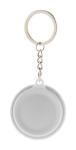 KeyBadge RPET Mini pin button keyring White