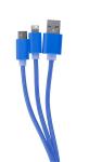 Scolt USB-Ladekabel Blau