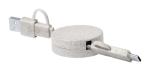 Yarely USB-Ladekabel Natur