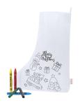 Mordy colouring Christmas stocking White