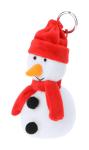 Cardix Christmas plush keyring, snowman Multicolor