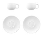 Caturra Plus Cappuccinotassenset Weiß