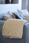 Espoo Flannel-Decke Beige