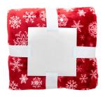 Knivsta RPET Christmas blanket Red