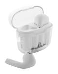 Trance RABS transparent bluetooth earphones White