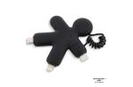 2064 | Xoopar Buddy Eco Charging Cable Black