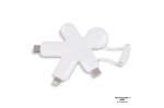 2064 | Xoopar Buddy Eco GRS Charging Cable White