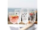 Sagaform Acryl picnic glass high 200ml set of 4 Transparent