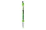 Banner-pen, grip transparent Transparent green