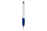 Ball pen Hawaï stylus hardcolour White/blue