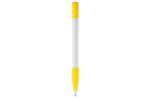 Nash ball pen rubber grip hardcolour White/yellow