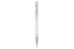 Nash ball pen rubber grip transparent, white White,transparent