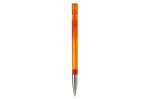 Nash ball pen metal tip transparent Transparent orange