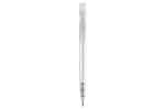 Nash ball pen transparent, white White,transparent