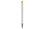 Ball pen Riva hardcolour White/green