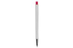 Ball pen Riva hardcolour White/red