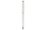 Metal rollerball 2 stripes White