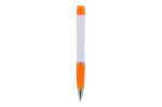 Ball pen Hawaii with tri-colour highlighter Orange/white