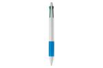 Ball pen 4 colours Blue/white