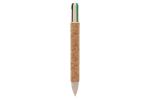 Ball pen 4-color Cork Nature