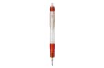 Ball pen Vegetal Pen Clear transparent Transparent red