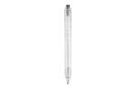 R-PET ball pen Transparent black