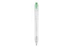 R-PET ball pen Transparent green