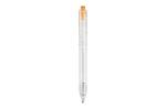 R-PET ball pen Transparent orange