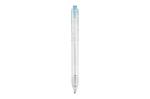 R-PET ball pen Transparent lightblue