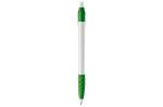 Cosmo ball pen rubber grip HC White/green